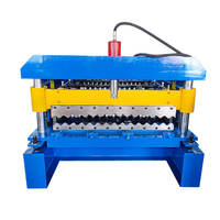 Machine de formage à froid automatique pour la fabrication de tuiles de toiture en tôle ondulée en acier