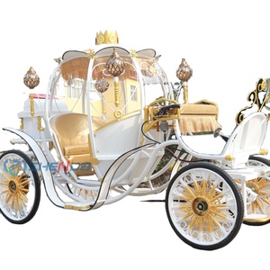 Prix de gros d'usine <span class=keywords><strong>voiture</strong></span> de mariage chinoise Cendrillon/chariot en métal chinois exquis/chariot de citrouille avec une longue durée de vie - Product Image 1