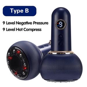 Máquina de Terapia de Ventosas Eléctrica con Succión, Dispositivo Doméstico Automático de Succión con Calor para Esculpir el Cuerpo, Quemar Grasa y Combatir la Celulitis - Product Image 5