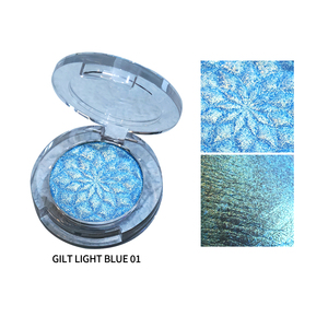 Ombretto Professionale Effetto Camaleonte - Ombretto in Polvere Pressata con Glitter OEM/ODM Produttore di Ombretti Glitterati - Product Image 3