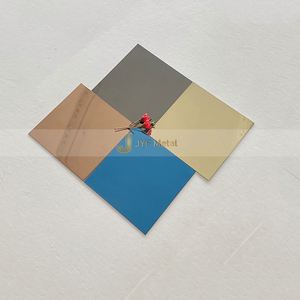 Plaque en acier inoxydable poli miroir noir LL169 4x8 201 304 316 0,5-0,6 mm Norme ASTM Épaisseur personnalisée Pliage Découpe - Product Image 6