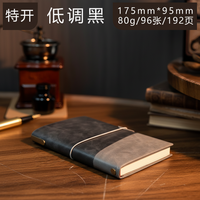 Carnet en cuir PU rétro personnalisé A6 en gros, journal créatif avec sangle pour étudiants, cadeau, logo personnalisé, directement de l'usine