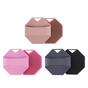 Organizador de Accesorios de Baño, Cepillo de Silicona para Limpieza Corporal y Anticelulitis - Product Image 2