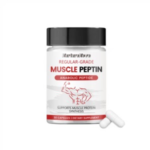 Suministro Directo de Fábrica al por Mayor, Cápsulas de Péptidos Musculares, 30 Cápsulas por Botella, Suplemento Dietético para Adultos - Product Image 1