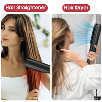 Lisseur et sèche-cheveux 2 en 1 tendance 2025, fer à lisser professionnel, planchas de cabello, lisseur à air chaud et froid