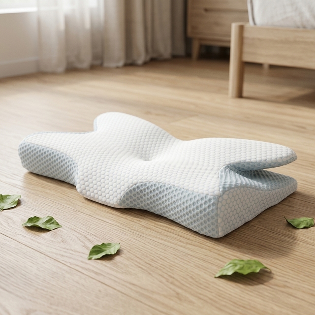 Factory Direct Premium Memory Foam Contoured Cervical Support Orthopedic Sleeping Pillow for Side Back Sleepers