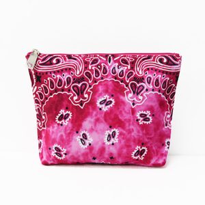 New Paisley Cotton Fashion Style Women Travel Beach Pool <strong>Make</strong> <strong>up</strong> Bag Cosmetic <strong>Pouch</strong> - Product Image 3