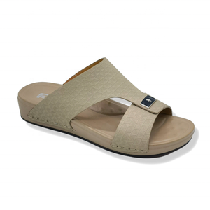 Sandalias de Playa de Diseño Nuevo, <span class=keywords><strong>Chanclas</strong></span> y Pantuflas de Cuero Personalizadas de Fábrica Estilo Árabe para <span class=keywords><strong>Hombre</strong></span> - Product Image 5