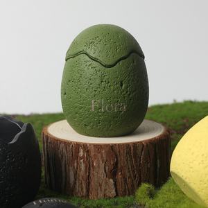 Tasse de <span class=keywords><strong>bougie</strong></span> créative en béton mat en forme d'oeuf personnalisée <span class=keywords><strong>bougie</strong></span> d'huile parfumée cadeau de vacances en famille décoration <span class=keywords><strong>bougie</strong></span> parfumée - Product Image 2