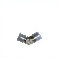Raccord hydraulique droit en acier au carbone et acier inoxydable haute durabilité, adaptateur de tuyau haute pression
