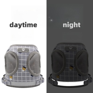 Imbracatura e guinzaglio traspirante riflettente per cani - Product Image 4