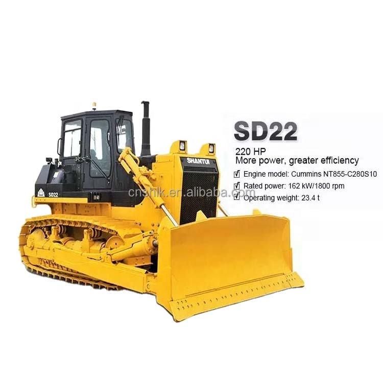 Китайский мини-гусеничный бульдозер shantui 220hp sd22 sd22s shantui на продажу