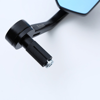 Rétroviseur de scooter électrique pivotant, tout en aluminium, pour guidon