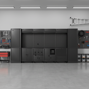 Armoire à outils modulaire robuste pour garage, en acier laminé à froid, revêtement en poudre écologique, capacité de charge de 500 kg - Personnalisable OBM/OEM - Product Image 5