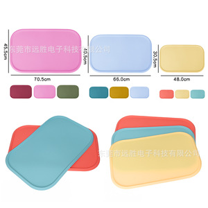 Coussin de siège imperméable pour animaux de compagnie, forme ovale, pour chien, lavable, en fibre de polyester - Product Image 4