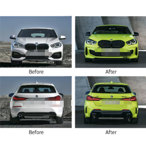 Kit carrosserie complet de haute qualité pour BMW Série 1 F40, style M-Tech <span class=keywords><strong>135i</strong></span>, avec lèvre avant, diffuseur arrière et jupes latérales, ajustement parfait - Product Image 6
