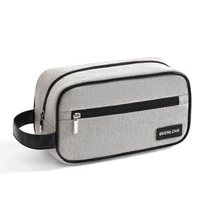 Trousse de toilette rectangulaire Beenlove en polyester grande capacité pour homme - Product Image 4