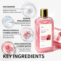 Gel Douche Hydratant et Nourrissant Quotidien à l'Eau de Rose et aux Fleurs Scintillantes Marque Blanche