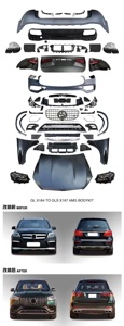 Xlstyling xe BodyKit chuyển đổi Facelift nâng cấp bộ dụng cụ cho Mercedes Benz GL x166 13-15 để GLS x167 gls63 - Product Image 5
