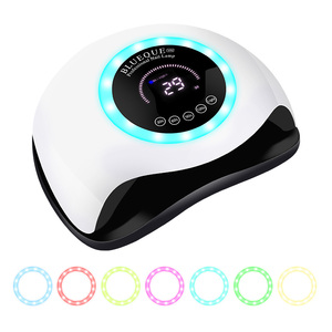 Sèche-<span class=keywords><strong>ongles</strong></span> <span class=keywords><strong>UV</strong></span> LED BLUEQUE V6 168W |   <span class=keywords><strong>Lampe</strong></span> à <span class=keywords><strong>ongles</strong></span> professionnelle personnalisée en usine avec anneau lumineux RGB et bouton de contrôle de la lumière - Product Image 2