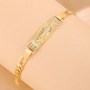 เครื่องประดับแฟชั่นชุบทองหลายรูปแบบสร้อยข้อมือกำไลข้อมือ Virgin Mary สำหรับผู้หญิง - Product Image 6
