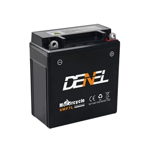 Batería de Motocicleta de 12v 12v7Ah DENEL Batería SMF Color OEM para Arranque de Motocicleta - Product Image 2