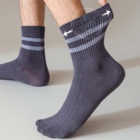 Chaussettes de sport personnalisées avec logo d'usine, chaussettes de basket-ball rembourrées en tissu éponge, chaussettes de course à compression respirantes à séchage rapide pour hommes, réfléchissantes