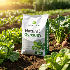 Sulfate de Calcium de Qualité <span class=keywords><strong>Agricole</strong></span> à Base de <span class=keywords><strong>Gypse</strong></span> Naturel, Conditionneur de Sol Riche en Calcium et Soufre pour Cultures Agricoles - Product Image 4