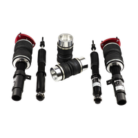 Kit de suspension pneumatique pour Volkswagen BORA MK4 (1999-2005) avec amortisseurs pneumatiques et ressorts à soufflets pour conversion à suspension pneumatique