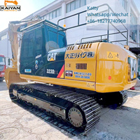 Excavatrice hydraulique CAT 323D d'occasion en bon état, bon prix