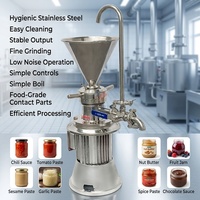 Moulin colloïdal en acier inoxydable de qualité alimentaire pour rectifieuse fine à grande vitesse pour le traitement des arachides et des noix