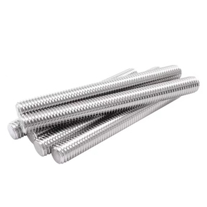 M8 M10 M12 M14 <span class=keywords><strong>M16</strong></span> M30 8.8 grau alta resistência em aço inoxidável haste roscada galvanizado parafuso prisioneiro hastes roscadas - Product Image 4