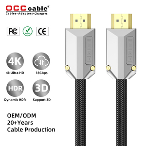 Câble HDMI haute vitesse vers HDMI, connecteur plaqué or, câble HDMI 4K 2160P 1080P pour moniteur HDTV, projecteur, ordinateur - Product Image 1