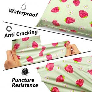 Bolsa de Correo de Polietileno Resistente y Duradera, Impermeable, Impresa Personalizada, con Adhesivo Autoadhesivo, para Envíos, Entregas, Envíos Urgentes - Product Image 4