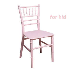 Chaises Chiavari en résine plastique rose pour enfants, pour fête d'<span class=keywords><strong>anniversaire</strong></span> - Product Image 3