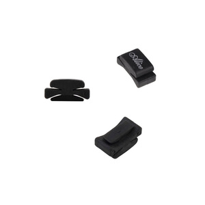 Alice A010C-Soporte de púas de guitarra de goma negra, para guitarra, bajo, ukelele, instrumento de cuerda, 5 uds. - Product Image 4