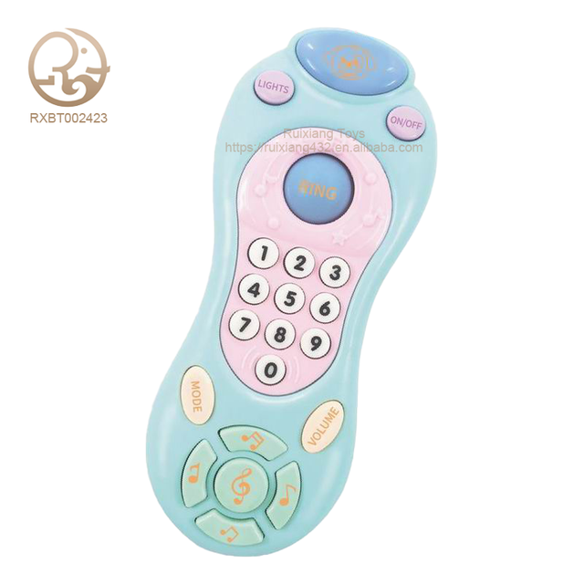 Cognition Electronic Baby TV Controller Wholesale Click Count Remote Control Toys for Toddlers Safe & Fun Music Sound Features
