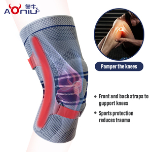Genouillères <span class=keywords><strong>de</strong></span> sport <span class=keywords><strong>de</strong></span> basketball haut <span class=keywords><strong>de</strong></span> gamme, anti-collision, respirantes, en spandex, très tendance et très vendues - Product Image 3
