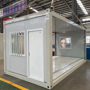 บ้านสำนักงานแบบพับได้ทรงตัว Z คุณภาพสูงใหม่ ราคาโรงงาน บ้านเคลื่อนที่แบบขยายได้ - Product Image 2