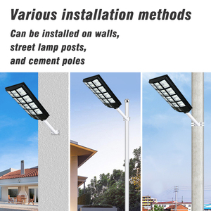 Entegre güneş sokak lambası güneş açık avlu ışık ev yeni kırsal süper parlak yüksek güç aydınlatma - Product Image 2