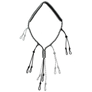 Sangle tressée en nylon imperméable avec sifflet pour le camping, la <span class=keywords><strong>chasse</strong></span> et les fournitures pour <span class=keywords><strong>chiens</strong></span> - Aventure en plein air toutes saisons - Product Image 1