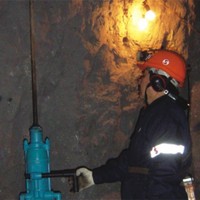 APCOM-Pioche à Vent Y20, Pioche à Main, Marteau Perceuse, Mineurs, Pic Pneumatique G7 G10 G15 G20, avec Poignée pour Creuser
