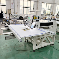 Machine à broder informatisée monotête 2026, zone de broderie 1200/1600/800 mm, haute précision, usage domestique, pour perles et paillettes