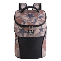 Sac à dos isotherme étanche grande capacité en tissu 600D durable, option personnalisable pour usage promotionnel, compatible avec les bouteilles de vin
