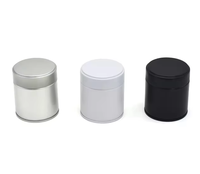 Boîte en métal scellée de qualité alimentaire personnalisée avec couvercle à vis pour le stockage de la poudre de matcha, vente en gros d'usine