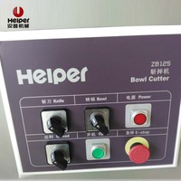 Chaîne de traitement de viande Helper en acier inoxydable 304 avec moteur et pompe, coupe-bol automatique pour la production de saucisses