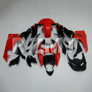 ชุดแฟริ่งมอเตอร์ไซค์ Kawasaki ZX-6R 636 ปี 2009-2012 Ninja ZX6R ZX636  วัสดุ ABS ฉีดขึ้นรูป ชุดแต่งแฟริ่งแบบกำหนดเอง รุ่น K0605-101a - Product Image 4