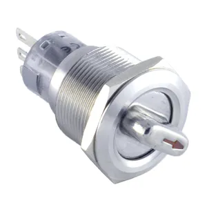 30 Years Industry Leader ONPOW Metal Selector Switch GQ22A-11X/21/S Dia. 22mm stainless steel CE ROHS