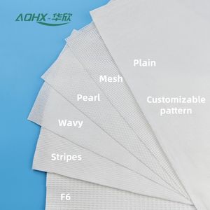 OEKO-TEX certifié 100% coton matériau armure toile fonction semi-hydrophobe 35gsm tissu non tissé pour serviette hygiénique - Product Image 5