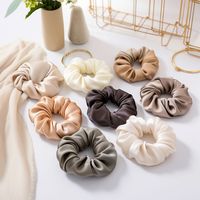 Ikat Rambut Sutra Mulberry 19mm 100% 4cm Bunga Rambut Sutra Elastis Besar